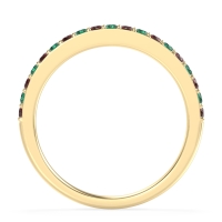 Three-Quarter Prong Set Vakti Band