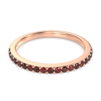Three-Quarter Prong Set Vakti Band