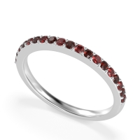 Three-Quarter Prong Set Vakti Band