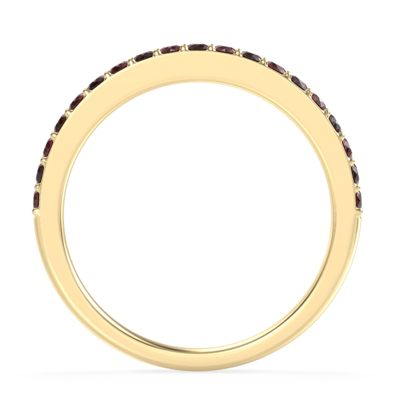 Three-Quarter Prong Set Vakti Band