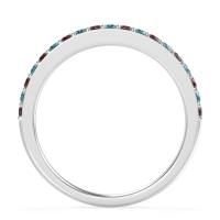 Three-Quarter Prong Set Vakti Band