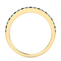 Three-Quarter Prong Set Vakti Band