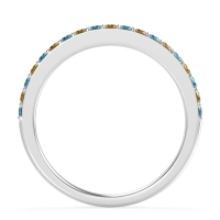 Three-Quarter Prong Set Vakti Band