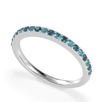 Three-Quarter Prong Set Vakti Band