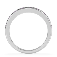 Two Row Prong Set Half-Eternity Bala Band