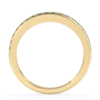 Two Row Prong Set Half-Eternity Bala Band