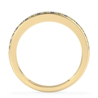 Two Row Prong Set Half-Eternity Bala Band