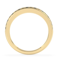 Two Row Prong Set Half-Eternity Bala Band