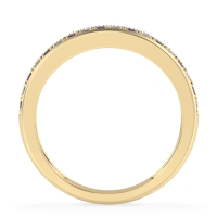 Two Row Prong Set Half-Eternity Bala Band