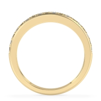 Two Row Prong Set Half-Eternity Bala Band