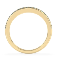 Two Row Prong Set Half-Eternity Bala Band