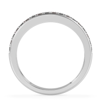 Two Row Prong Set Half-Eternity Bala Band