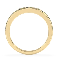 Two Row Prong Set Half-Eternity Bala Band