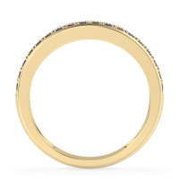 Two Row Prong Set Half-Eternity Bala Band