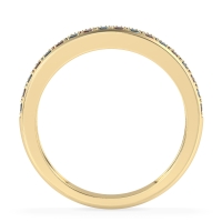 Two Row Prong Set Half-Eternity Bala Band