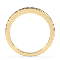 Two Row Prong Set Half-Eternity Bala Band