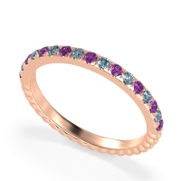 Classic and Modern Half Eternity Carman Band