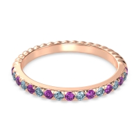 Classic and Modern Half Eternity Carman Band