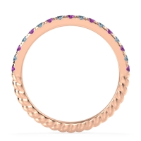 Classic and Modern Half Eternity Carman Band