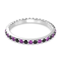 Classic and Modern Half Eternity Carman Band