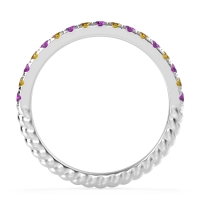 Classic and Modern Half Eternity Carman Band