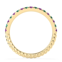 Classic and Modern Half Eternity Carman Band