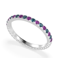 Classic and Modern Half Eternity Carman Band