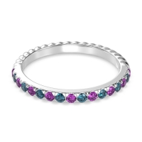 Classic and Modern Half Eternity Carman Band