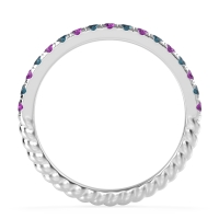 Classic and Modern Half Eternity Carman Band