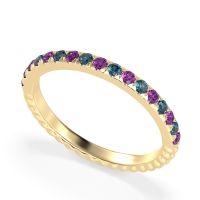 Classic and Modern Half Eternity Carman Band