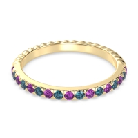 Classic and Modern Half Eternity Carman Band