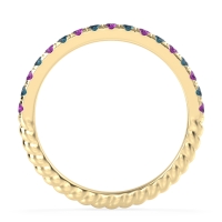 Classic and Modern Half Eternity Carman Band