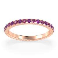 Classic and Modern Half Eternity Carman Band