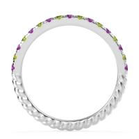 Classic and Modern Half Eternity Carman Band