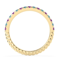 Classic and Modern Half Eternity Carman Band