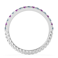 Classic and Modern Half Eternity Carman Band