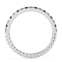 Classic and Modern Half Eternity Carman Band