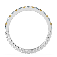 Classic and Modern Half Eternity Carman Band