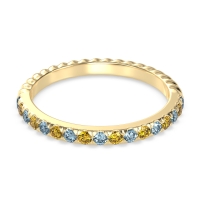 Classic and Modern Half Eternity Carman Band