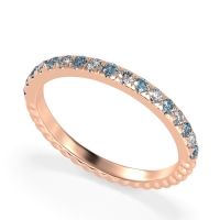 Classic and Modern Half Eternity Carman Band