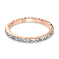 Classic and Modern Half Eternity Carman Band