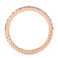 Classic and Modern Half Eternity Carman Band