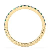 Classic and Modern Half Eternity Carman Band