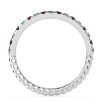Classic and Modern Half Eternity Carman Band