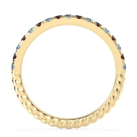Classic and Modern Half Eternity Carman Band