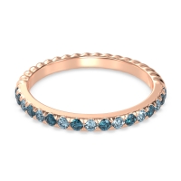 Classic and Modern Half Eternity Carman Band