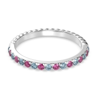 Classic and Modern Half Eternity Carman Band