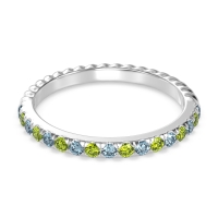 Classic and Modern Half Eternity Carman Band