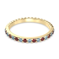 Classic and Modern Half Eternity Carman Band