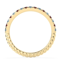 Classic and Modern Half Eternity Carman Band